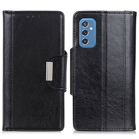 Funda de Cuero Cartera con Soporte Carcasa M01L para Samsung Galaxy M52 5G Negro