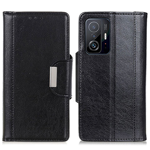 Funda de Cuero Cartera con Soporte Carcasa M01L para Xiaomi Mi 11T Pro 5G Negro