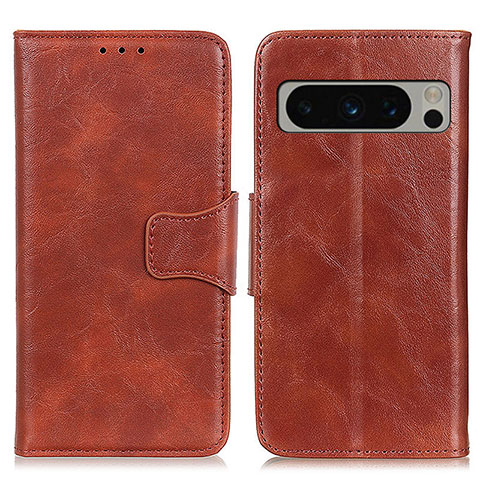 Funda de Cuero Cartera con Soporte Carcasa M02L para Google Pixel 8 Pro 5G Marron