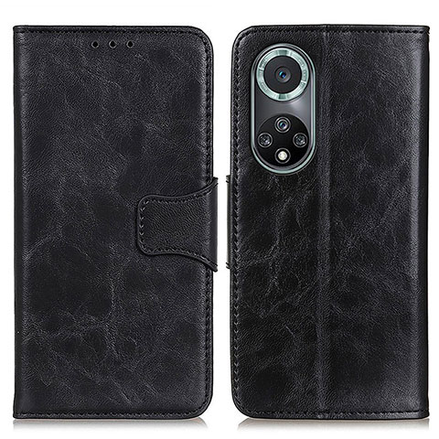 Funda de Cuero Cartera con Soporte Carcasa M02L para Huawei Honor 50 Pro 5G Negro