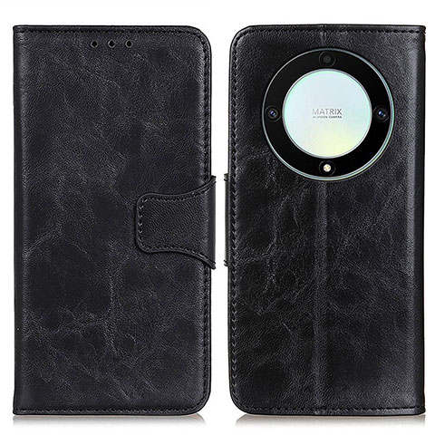 Funda de Cuero Cartera con Soporte Carcasa M02L para Huawei Honor Magic5 Lite 5G Negro