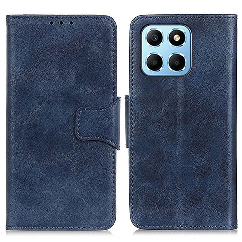 Funda de Cuero Cartera con Soporte Carcasa M02L para Huawei Honor X6 5G Azul