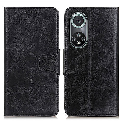 Funda de Cuero Cartera con Soporte Carcasa M02L para Huawei Nova 9 Pro Negro