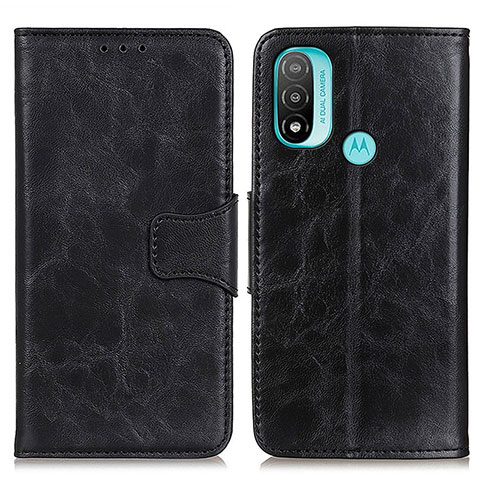 Funda de Cuero Cartera con Soporte Carcasa M02L para Motorola Moto E30 Negro