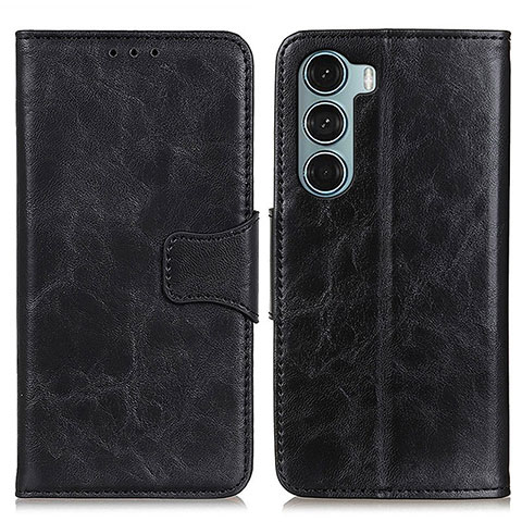 Funda de Cuero Cartera con Soporte Carcasa M02L para Motorola Moto Edge S30 5G Negro