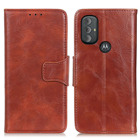 Funda de Cuero Cartera con Soporte Carcasa M02L para Motorola Moto G Play Gen 2 Marron