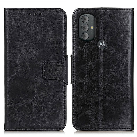 Funda de Cuero Cartera con Soporte Carcasa M02L para Motorola Moto G Play Gen 2 Negro