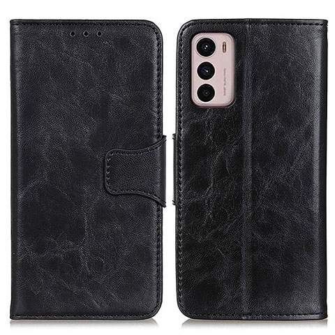 Funda de Cuero Cartera con Soporte Carcasa M02L para Motorola Moto G42 Negro