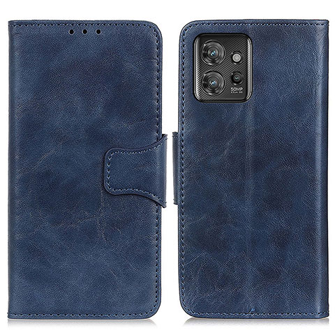 Funda de Cuero Cartera con Soporte Carcasa M02L para Motorola ThinkPhone 5G Azul