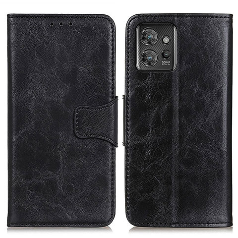 Funda de Cuero Cartera con Soporte Carcasa M02L para Motorola ThinkPhone 5G Negro