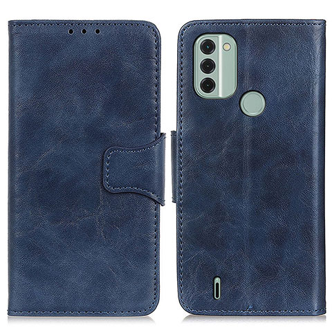 Funda de Cuero Cartera con Soporte Carcasa M02L para Nokia C31 Azul