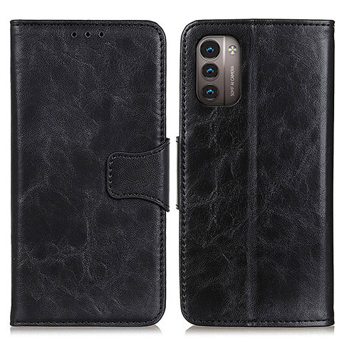 Funda de Cuero Cartera con Soporte Carcasa M02L para Nokia G11 Negro