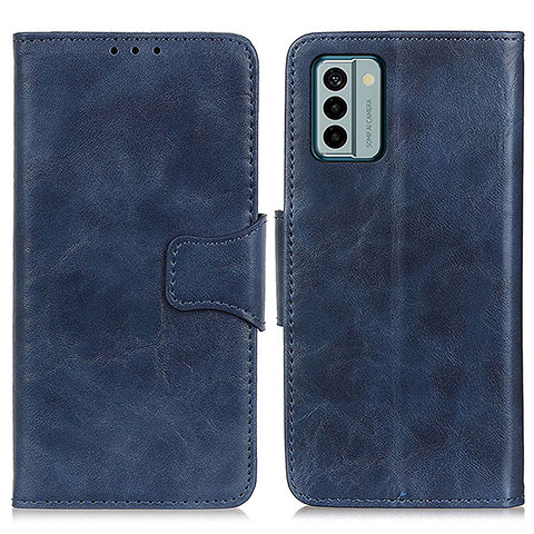 Funda de Cuero Cartera con Soporte Carcasa M02L para Nokia G22 Azul