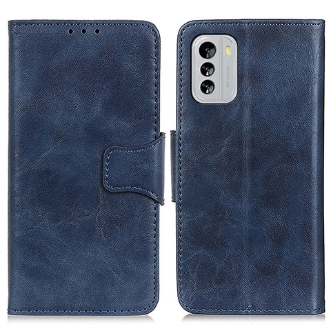 Funda de Cuero Cartera con Soporte Carcasa M02L para Nokia G60 5G Azul