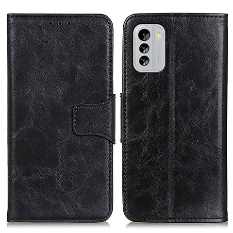 Funda de Cuero Cartera con Soporte Carcasa M02L para Nokia G60 5G Negro