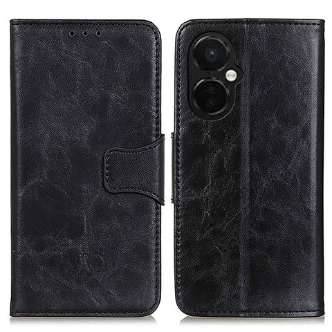 Funda de Cuero Cartera con Soporte Carcasa M02L para OnePlus Nord CE 3 Lite 5G Negro