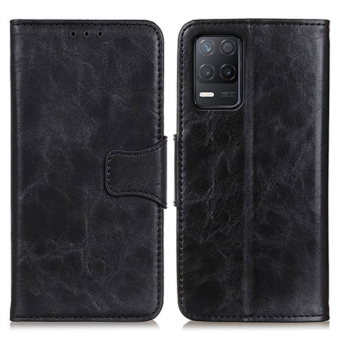 Funda de Cuero Cartera con Soporte Carcasa M02L para Realme 8s 5G Negro