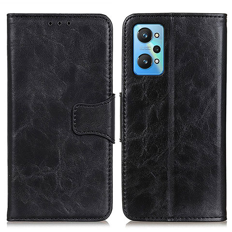 Funda de Cuero Cartera con Soporte Carcasa M02L para Realme GT Neo2 5G Negro