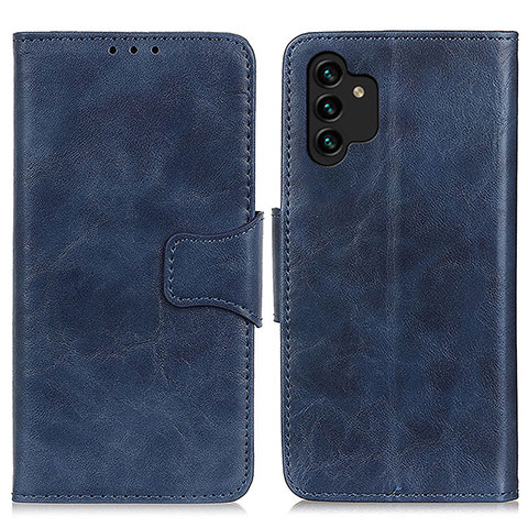 Funda de Cuero Cartera con Soporte Carcasa M02L para Samsung Galaxy A04s Azul