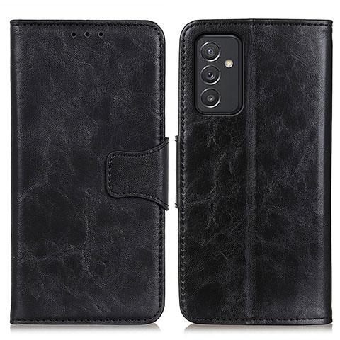 Funda de Cuero Cartera con Soporte Carcasa M02L para Samsung Galaxy A05s Negro