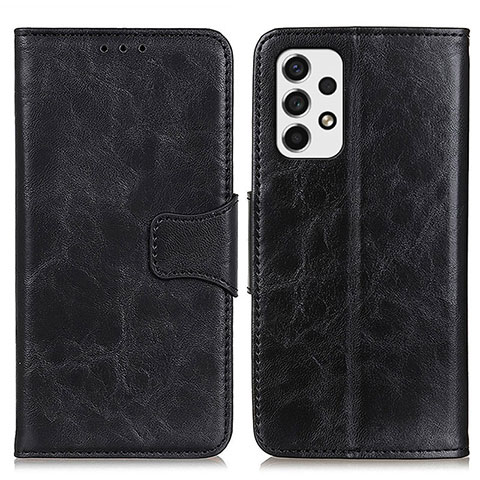 Funda de Cuero Cartera con Soporte Carcasa M02L para Samsung Galaxy A53 5G Negro