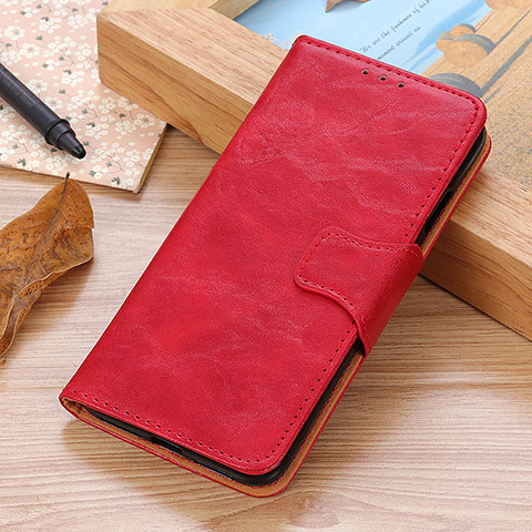 Funda de Cuero Cartera con Soporte Carcasa M02L para Samsung Galaxy A72 5G Rojo