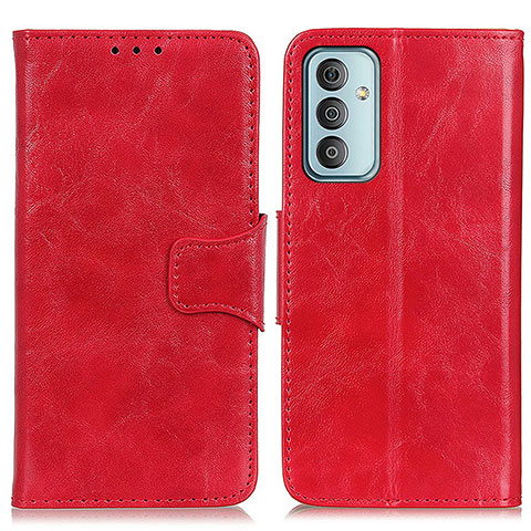 Funda de Cuero Cartera con Soporte Carcasa M02L para Samsung Galaxy M23 5G Rojo