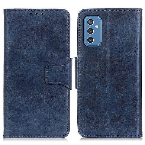 Funda de Cuero Cartera con Soporte Carcasa M02L para Samsung Galaxy M52 5G Azul