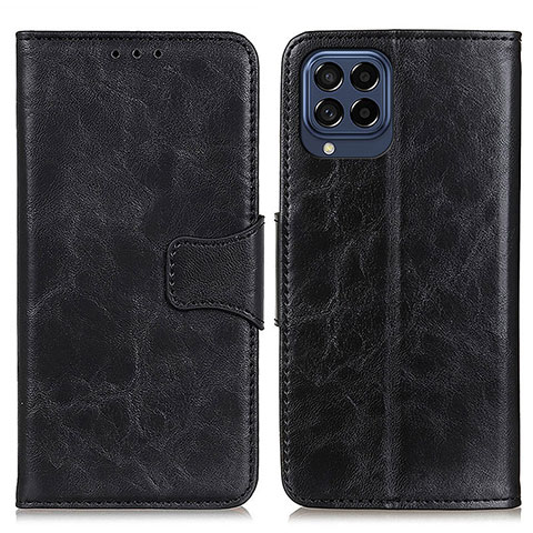 Funda de Cuero Cartera con Soporte Carcasa M02L para Samsung Galaxy M53 5G Negro