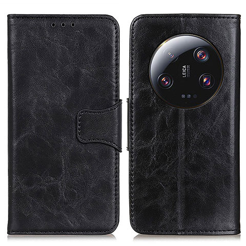 Funda de Cuero Cartera con Soporte Carcasa M02L para Xiaomi Mi 13 Ultra 5G Negro