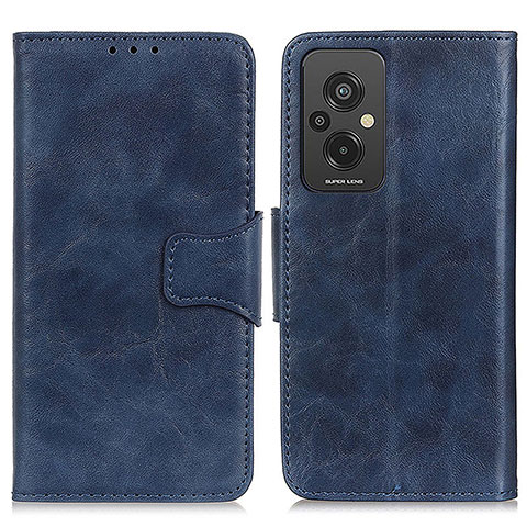 Funda de Cuero Cartera con Soporte Carcasa M02L para Xiaomi Redmi 11 Prime 4G Azul