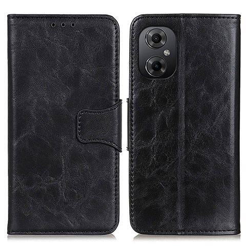 Funda de Cuero Cartera con Soporte Carcasa M02L para Xiaomi Redmi Note 11R 5G Negro