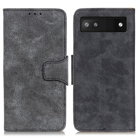 Funda de Cuero Cartera con Soporte Carcasa M03L para Google Pixel 6a 5G Negro