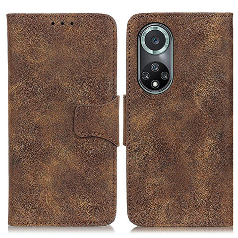 Funda de Cuero Cartera con Soporte Carcasa M03L para Huawei Honor 50 Pro 5G Marron