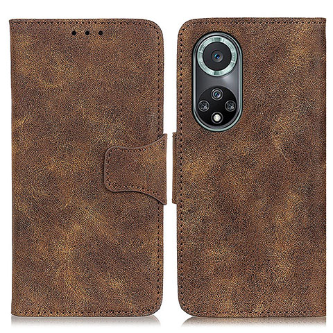 Funda de Cuero Cartera con Soporte Carcasa M03L para Huawei Nova 9 Pro Marron