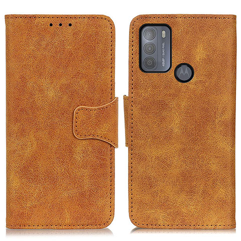 Funda de Cuero Cartera con Soporte Carcasa M03L para Motorola Moto G50 Caqui