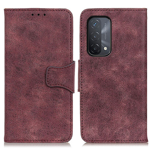 Funda de Cuero Cartera con Soporte Carcasa M03L para OnePlus Nord N200 5G Morado