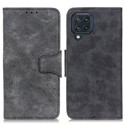 Funda de Cuero Cartera con Soporte Carcasa M03L para Samsung Galaxy M32 4G Negro