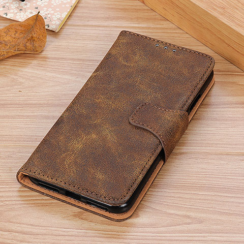 Funda de Cuero Cartera con Soporte Carcasa M03L para Xiaomi Mi 10i 5G Marron