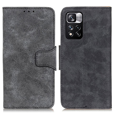 Funda de Cuero Cartera con Soporte Carcasa M03L para Xiaomi Mi 11i 5G (2022) Negro