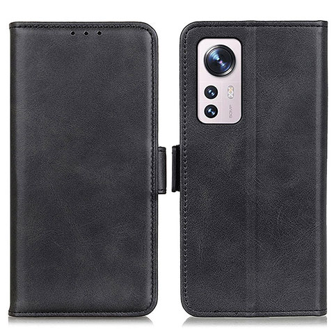 Funda de Cuero Cartera con Soporte Carcasa M03L para Xiaomi Mi 12 Pro 5G Negro