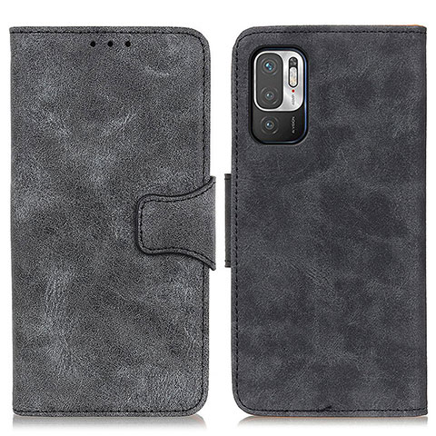 Funda de Cuero Cartera con Soporte Carcasa M03L para Xiaomi POCO M3 Pro 5G Negro