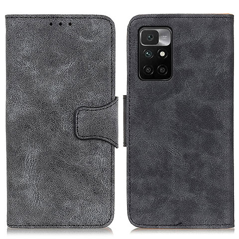 Funda de Cuero Cartera con Soporte Carcasa M03L para Xiaomi Redmi 10 (2022) Negro