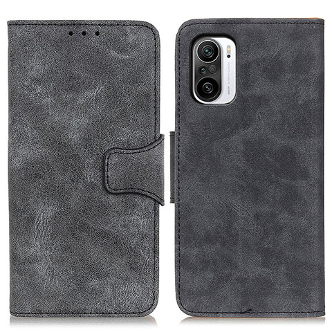 Funda de Cuero Cartera con Soporte Carcasa M03L para Xiaomi Redmi K40 Pro 5G Negro