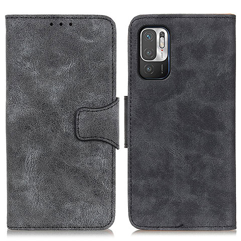 Funda de Cuero Cartera con Soporte Carcasa M03L para Xiaomi Redmi Note 10 5G Negro