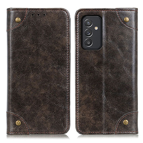 Funda de Cuero Cartera con Soporte Carcasa M04L para Samsung Galaxy A15 4G Bronze