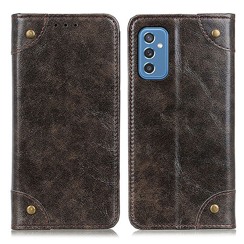 Funda de Cuero Cartera con Soporte Carcasa M04L para Samsung Galaxy M52 5G Bronze