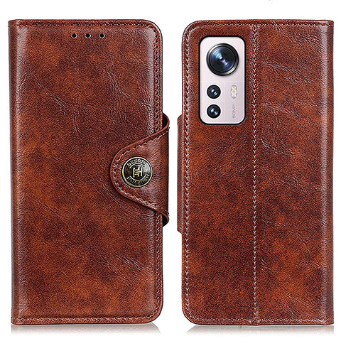 Funda de Cuero Cartera con Soporte Carcasa M04L para Xiaomi Mi 12S Pro 5G Bronze