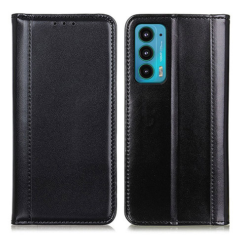 Funda de Cuero Cartera con Soporte Carcasa M05L para Motorola Moto Edge 20 5G Negro