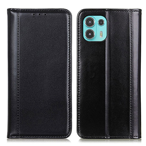 Funda de Cuero Cartera con Soporte Carcasa M05L para Motorola Moto Edge 20 Lite 5G Negro